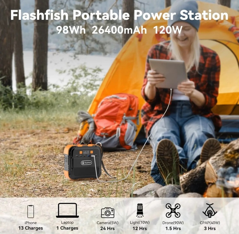 Портативна електростанція FlashFish A101 0001 фото